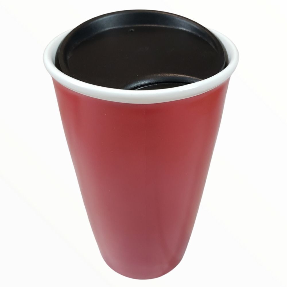 Starbucks Tumbler 2016 Red Coffee Tea Cup With Lid - Picture 2 of 6
